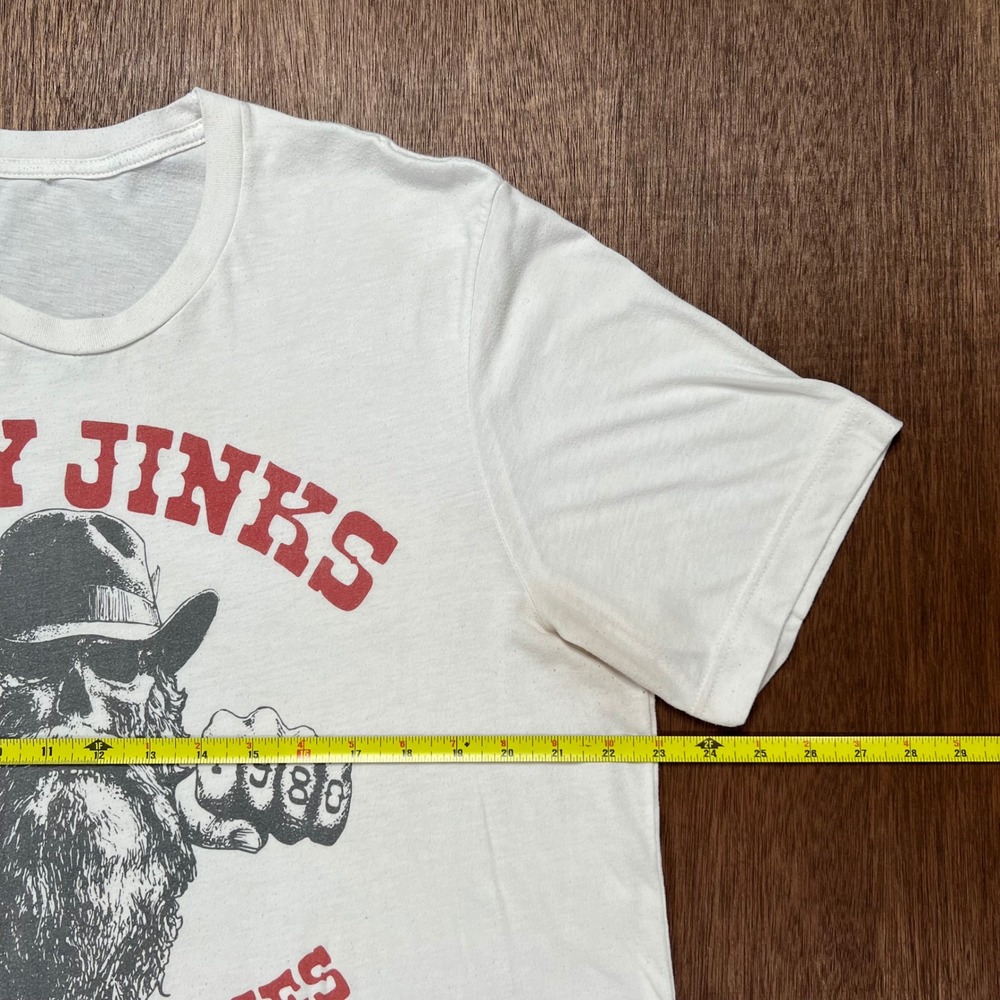 Cody Jinks Cast No Stones Graphic T-Shirt XL white Outlaw Country Music Tee - Picture 5 of 8